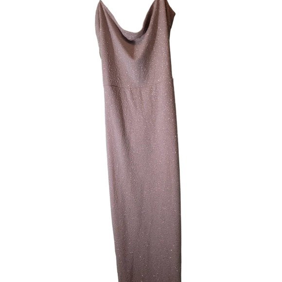 Windsor Dresses & Skirts - NWT Windsor Evening Dress Special Occasion Back Side Slit Ivory Glitter Gown